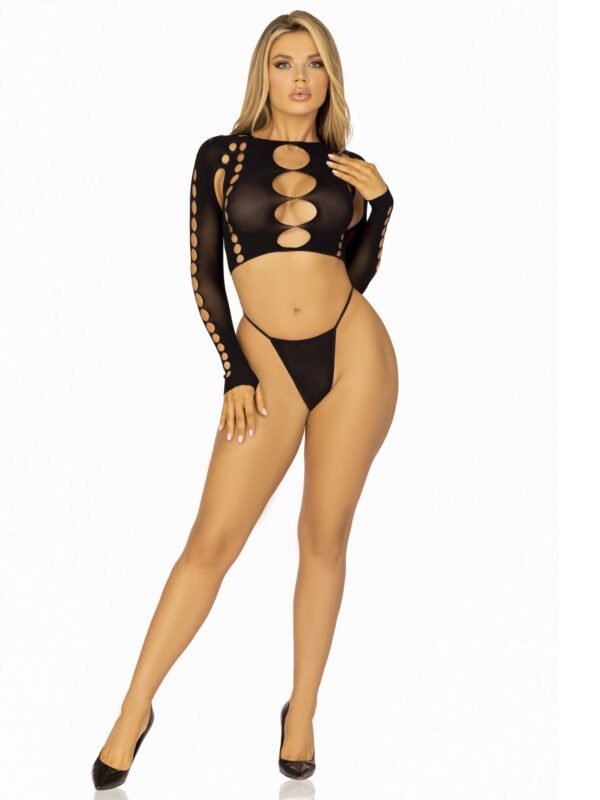 Caught Up Crop Top Set