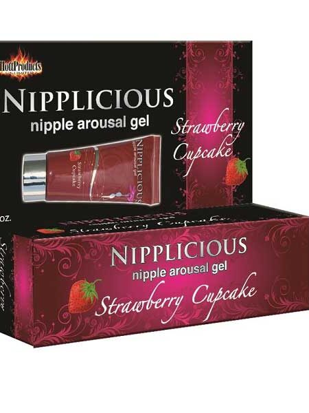 Nipplicious Nipple Arousal Gel 1 oz. Tube Strawberry