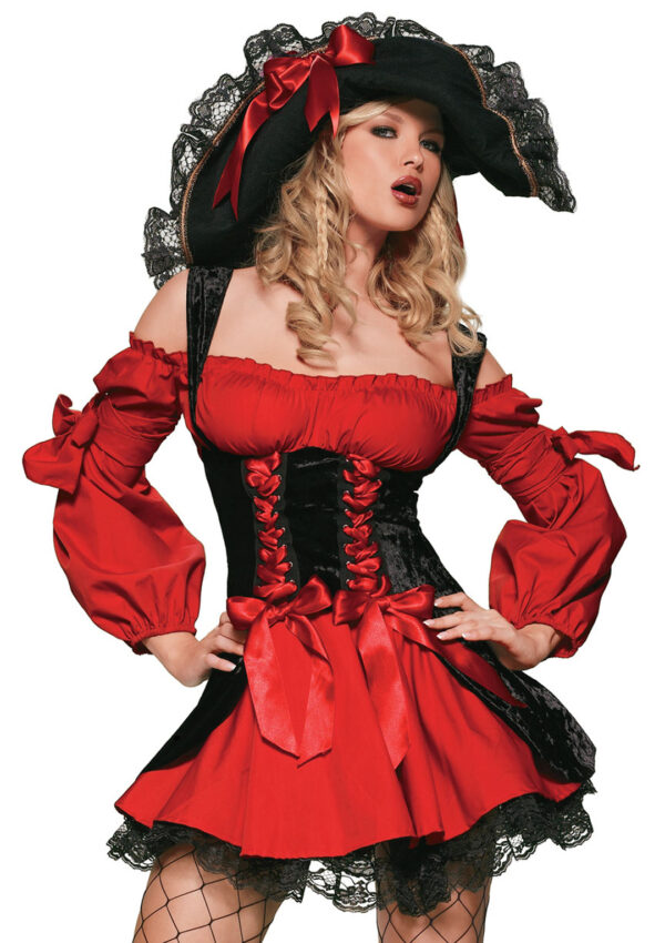 VIXEN PIRATE WENCH MEDIUM RED/