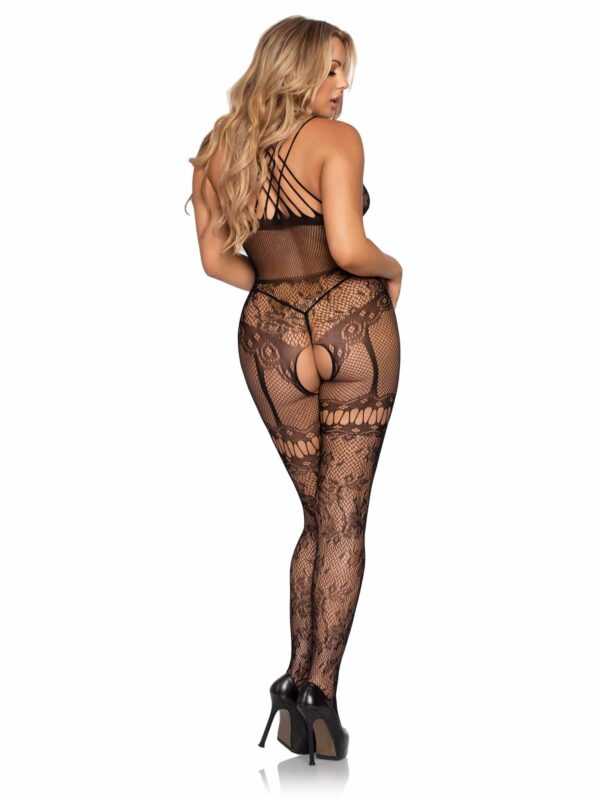 Hot Nights Lace Bodystocking - Image 2