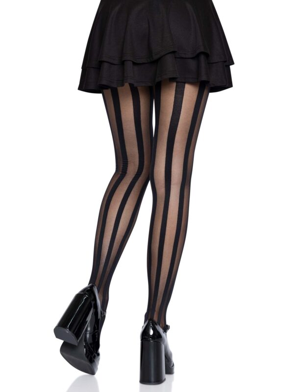 Beck Vertical Striped Tights - Image 2
