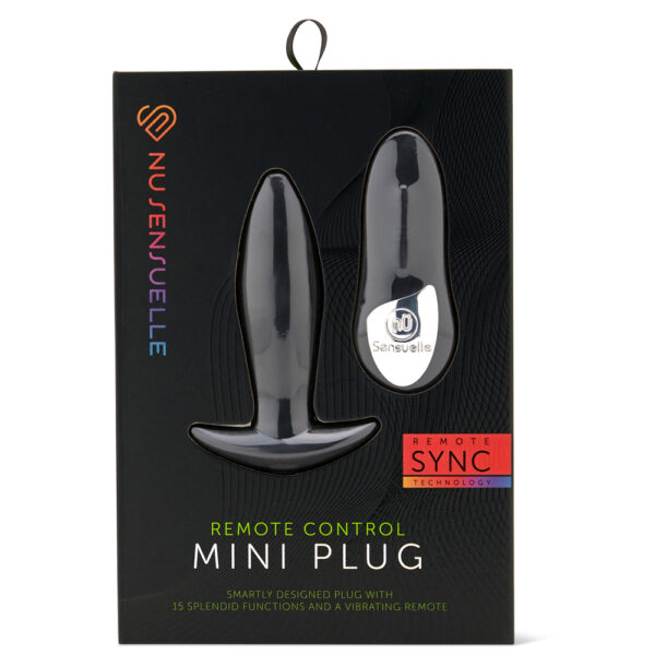 Nu Sensuelle Remote Control Mini Plug Black