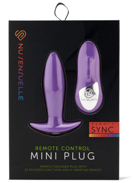 Nu Sensuelle Remote Control Mini Plug Purple