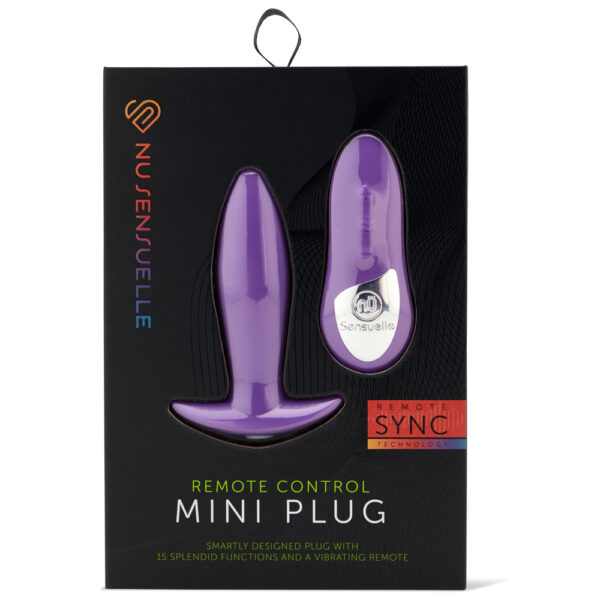 Nu Sensuelle Remote Control Mini Plug Purple