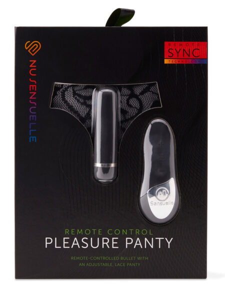Nu Sensuelle Pleasure Panty Black