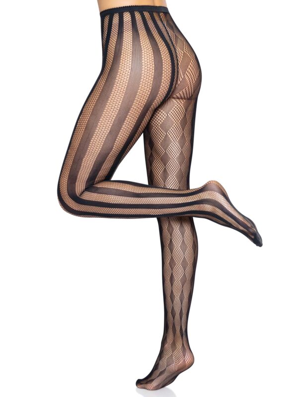 Harlequin Net Tights - Image 4