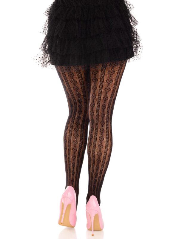 Sweetheart Striped Tights - Image 2