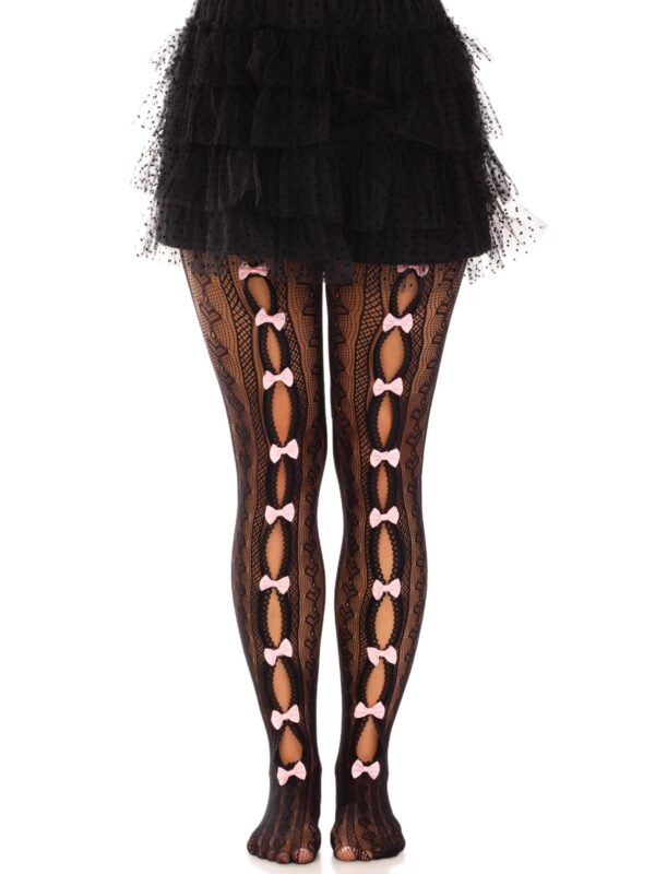 Sweetheart Striped Tights - Image 3