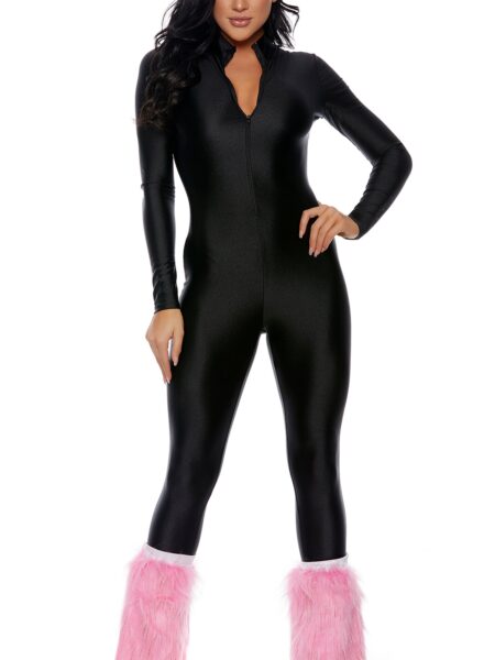 Metallic Furry Legwarmers