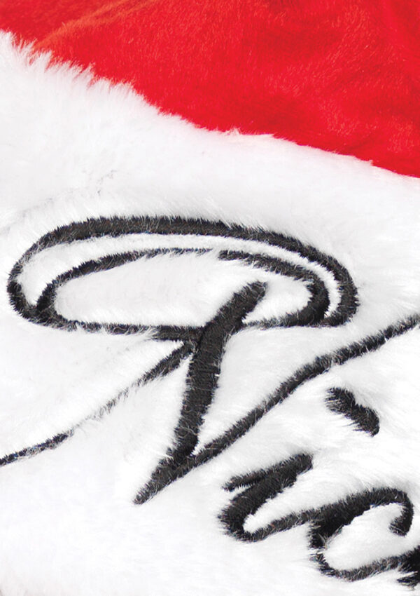 Reversible Plush Santa Hat - Image 4