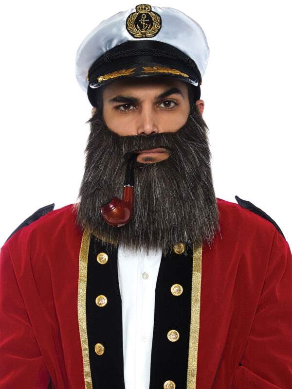 Men's Sea Captain Kit With Hat & Pipe - Image 2