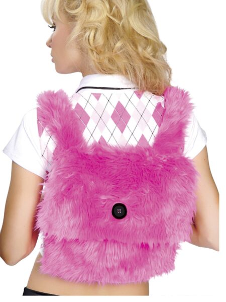 Fur Back Pack
