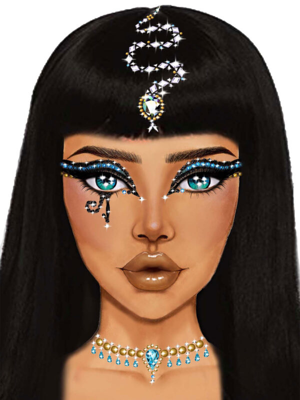 Cleopatra Rhinestone Stick-On Jewels - Image 3