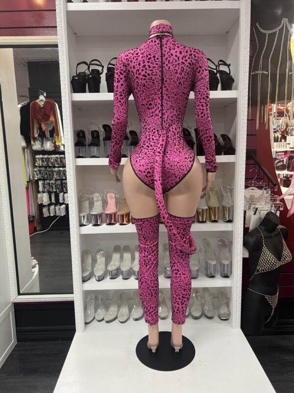 Pink Leopard Dancer Costume – Purrfect Pink - Image 4
