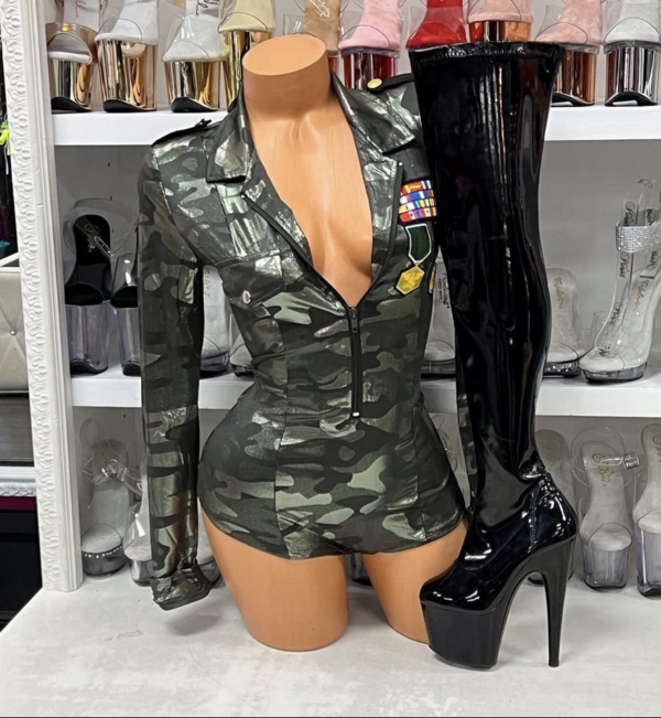 Highly Classified Sexy Soldier Costume - Image 2