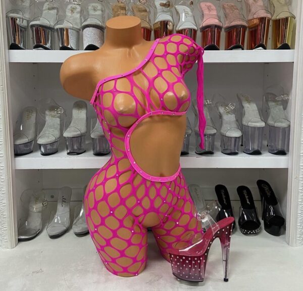 Pothole Bodystocking with Rhinestones - Image 24