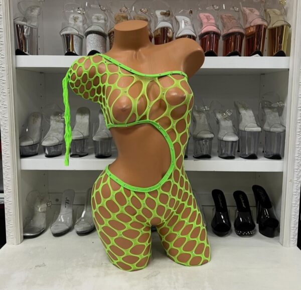 Pothole Bodystocking with Rhinestones - Image 14