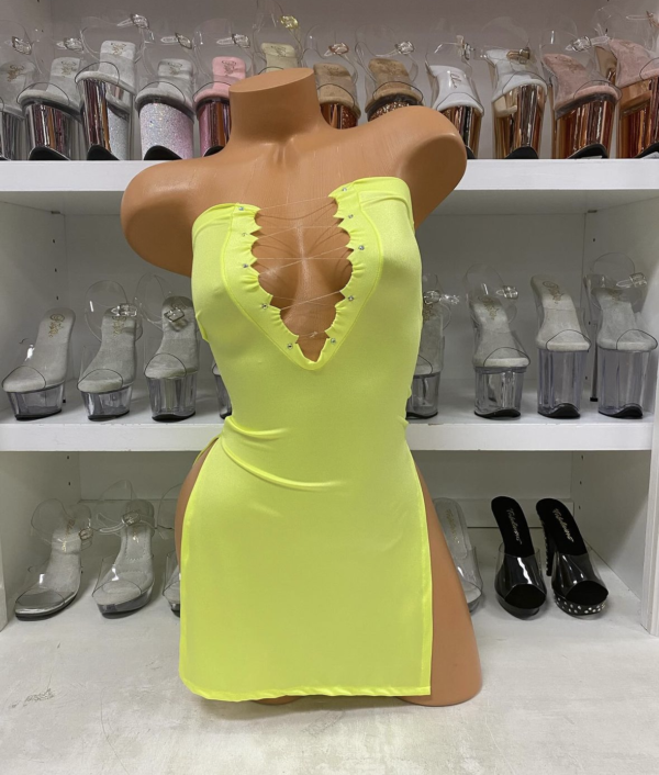 Lace Up Tube Dress - Image 14