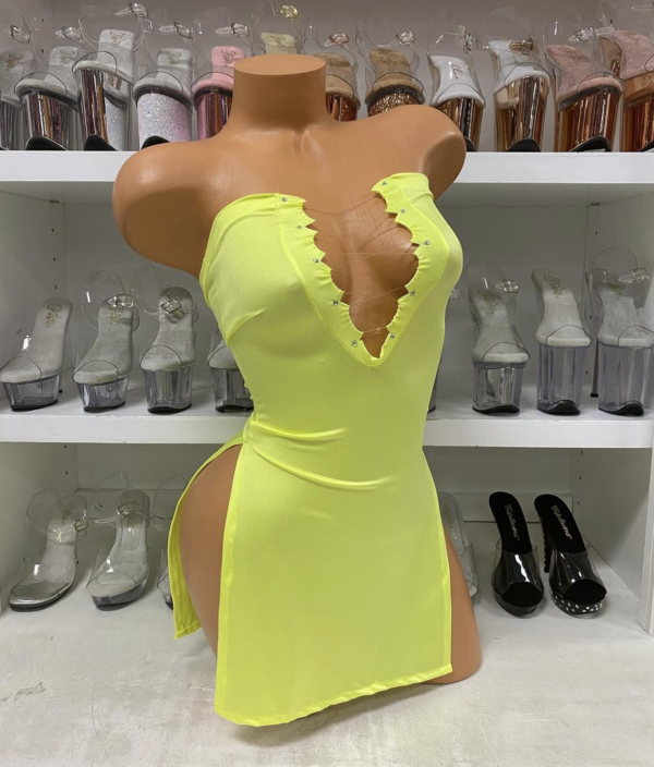 Lace Up Tube Dress - Image 15
