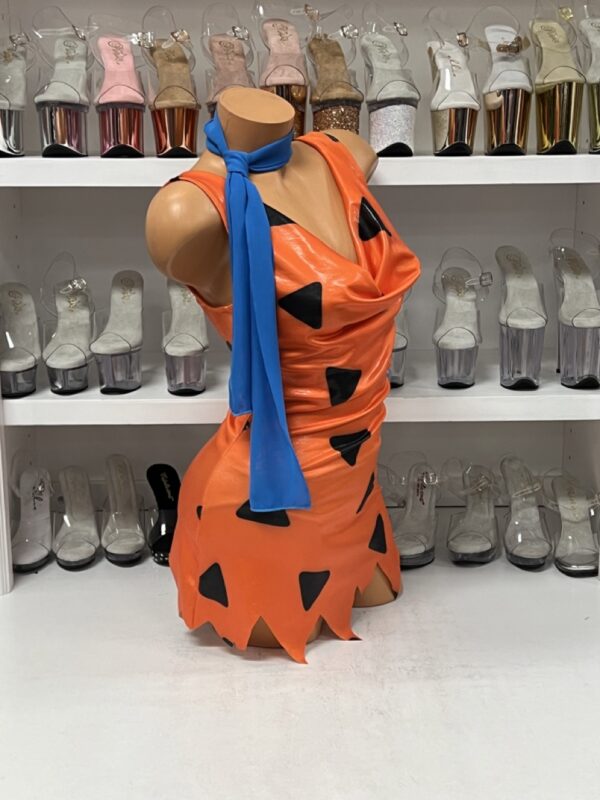 Cavegirl Dreams Stone Age Mini Dress Costume - Image 4