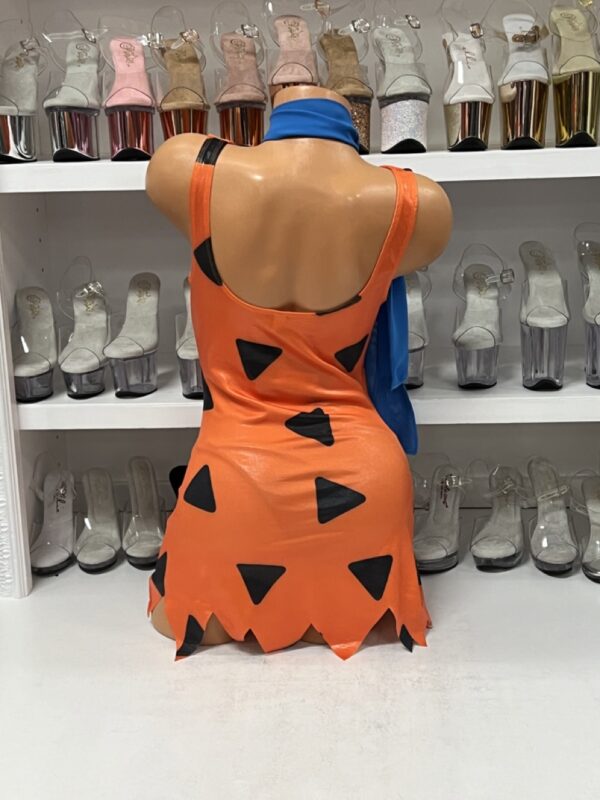 Cavegirl Dreams Stone Age Mini Dress Costume - Image 5
