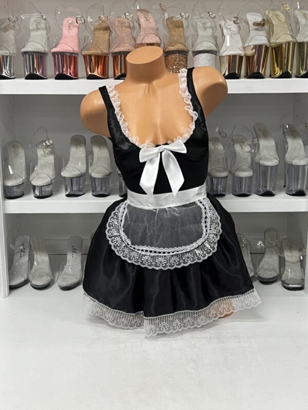 Domesticated Delight Sexy French Maid Costume - Image 3