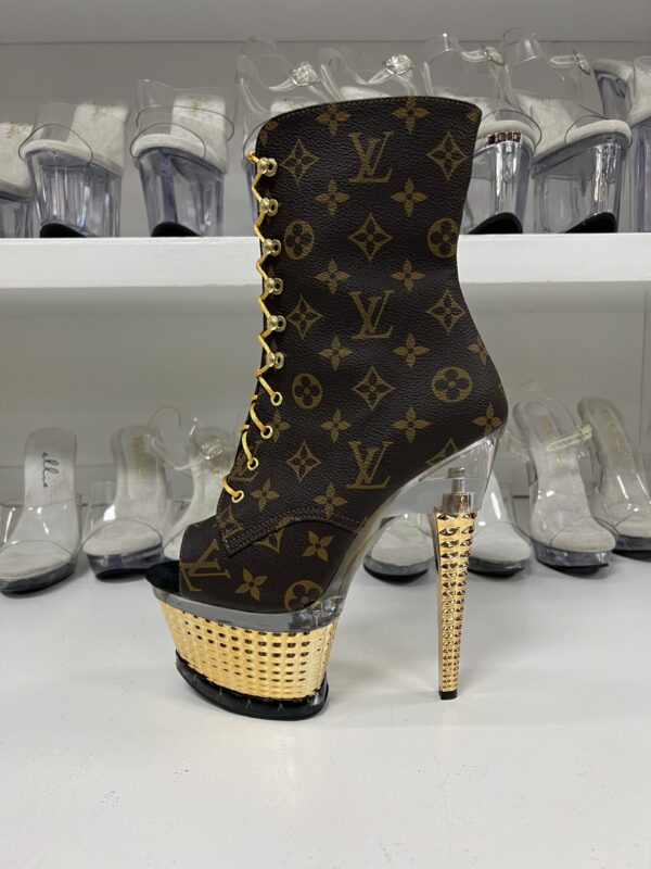 Inspired Brown LV 7" Booties
