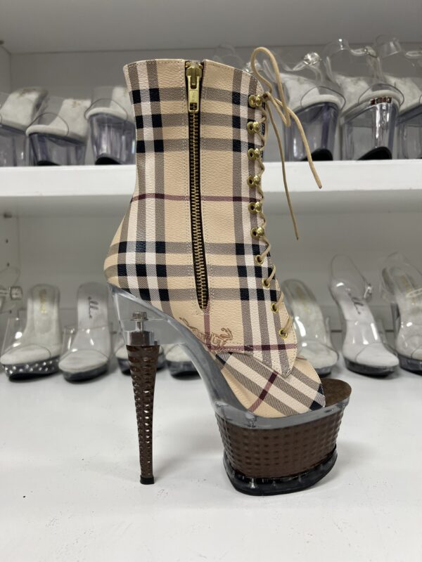Inspired Plaid 7" Booties - Image 3