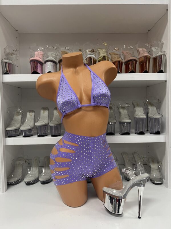 Starlight Dreams Lilac Short Set - Image 2