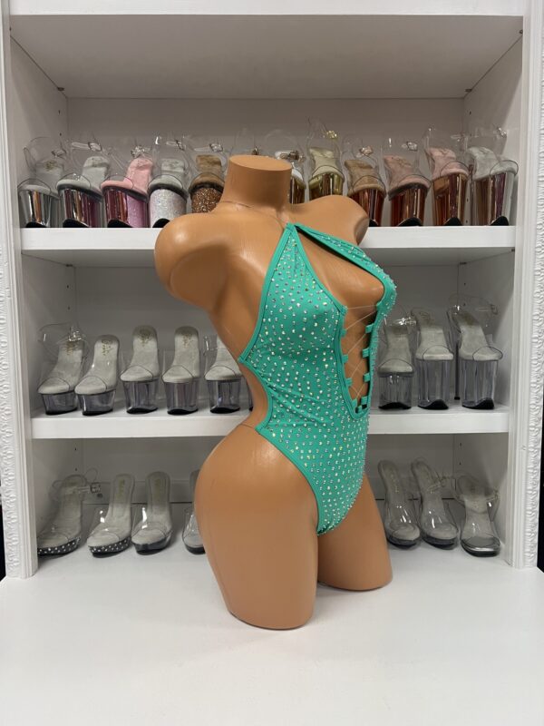 Lexi Solid Rhinestone Romper - Image 16