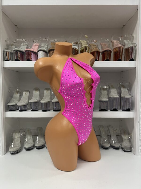 Lexi Solid Rhinestone Romper - Image 20
