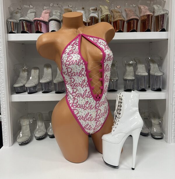 Lexi Pattern Rhinestone Romper