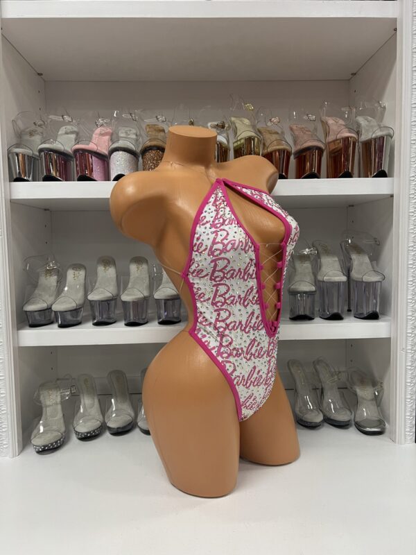 Lexi Pattern Rhinestone Romper - Image 3