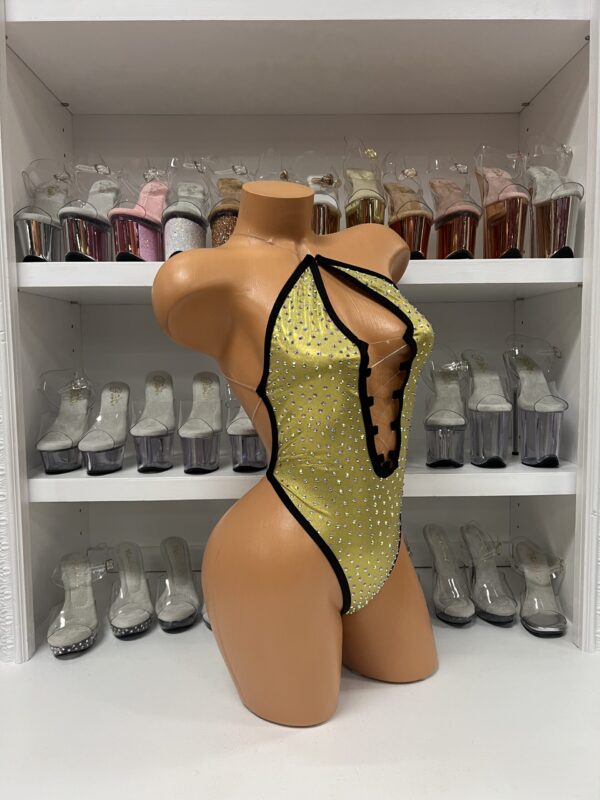 Lexi Solid Rhinestone Romper - Image 75