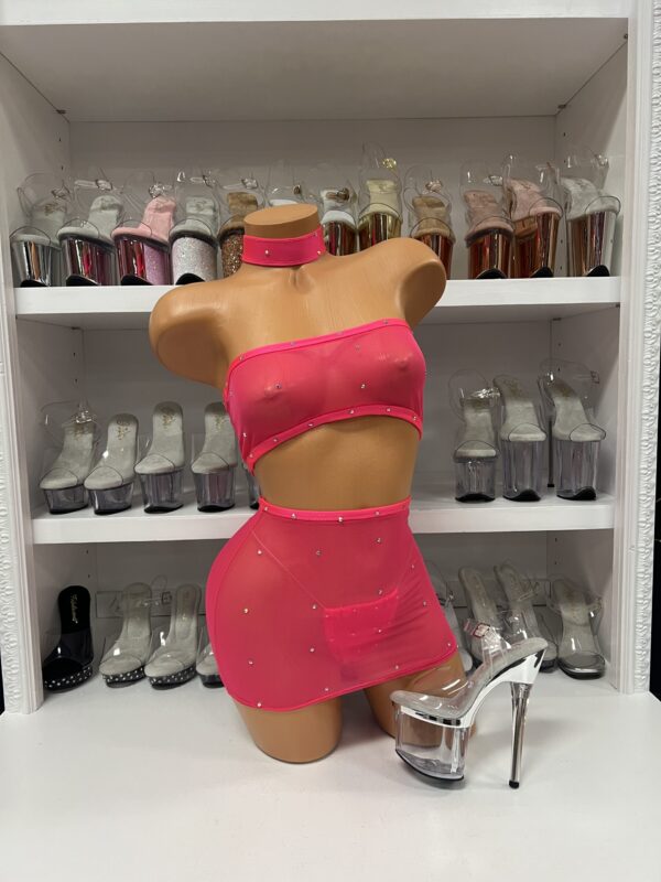 Rhinestone 4pc Skirt Set - Image 5