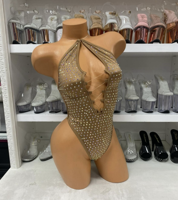 Lexi Solid Rhinestone Romper - Image 27