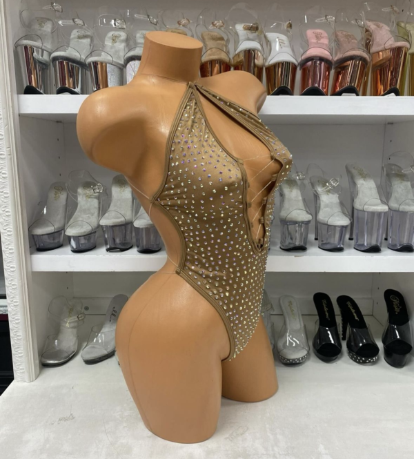 Lexi Solid Rhinestone Romper - Image 28