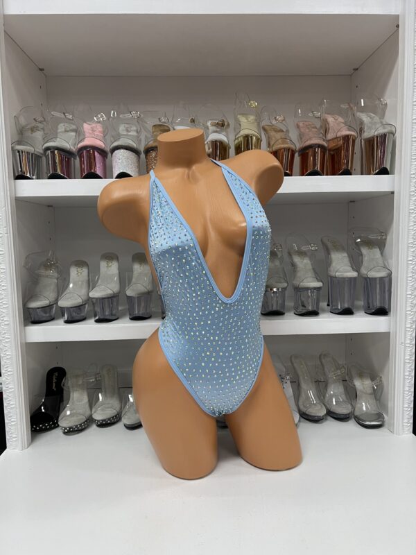 Nova Solid Rhinestone Romper - Image 24