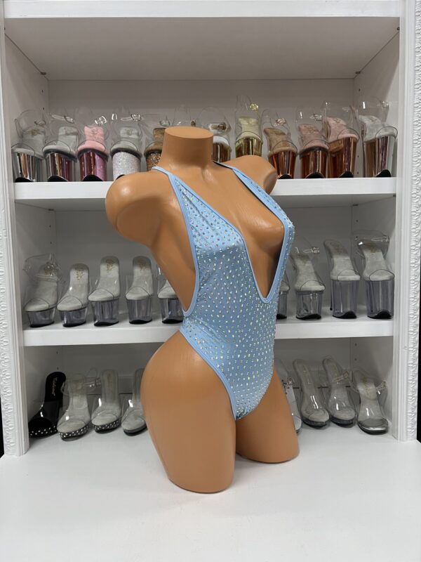 Nova Solid Rhinestone Romper - Image 25