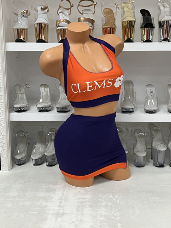 Clemson Skirt Set - Image 3