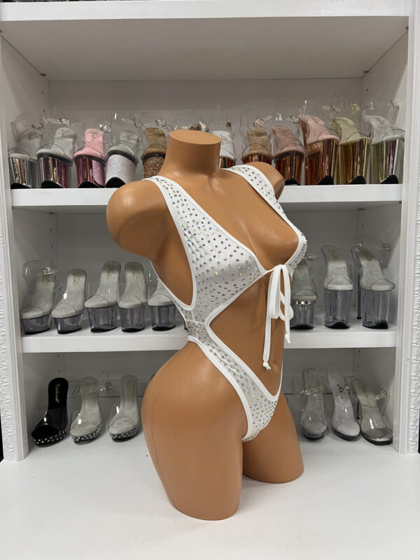 Angel Solid Rhinestone Romper - Image 33