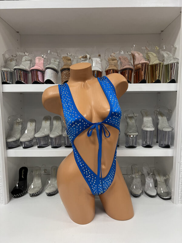 Angel Solid Rhinestone Romper - Image 30
