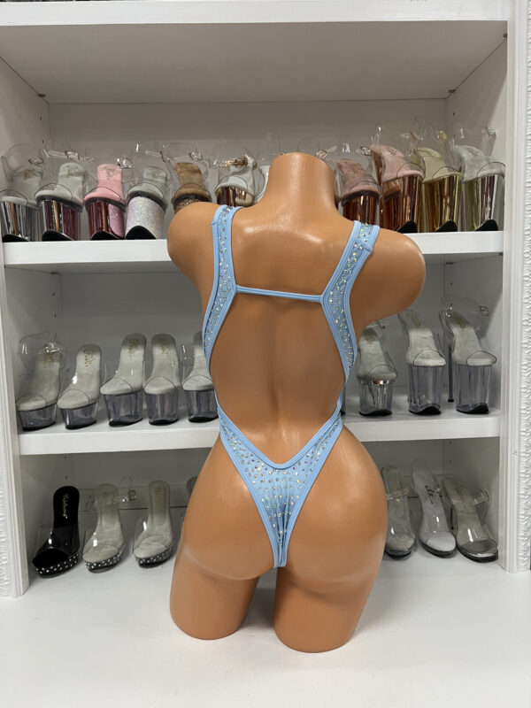 Angel Solid Rhinestone Romper - Image 24