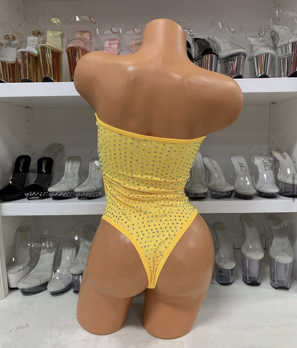 Daisy Solid Rhinestone Romper - Image 12