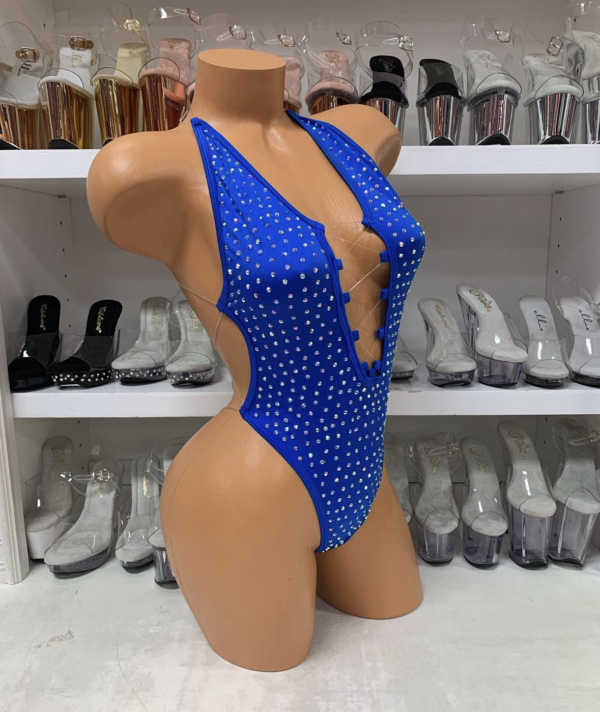 Lexi Solid Rhinestone Romper - Image 63