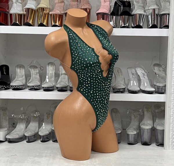 Lexi Solid Rhinestone Romper - Image 70