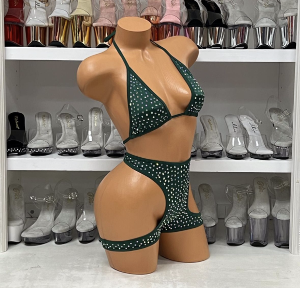 Solid Layla Rhinestone Wrapped Short Set - Image 29