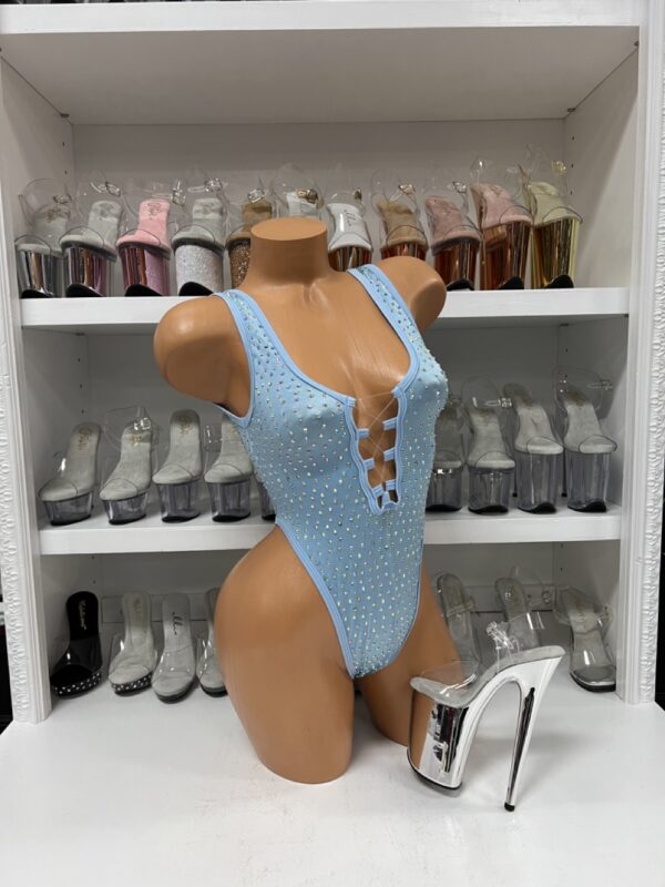 Sharon Solid Rhinestone Romper - Image 19