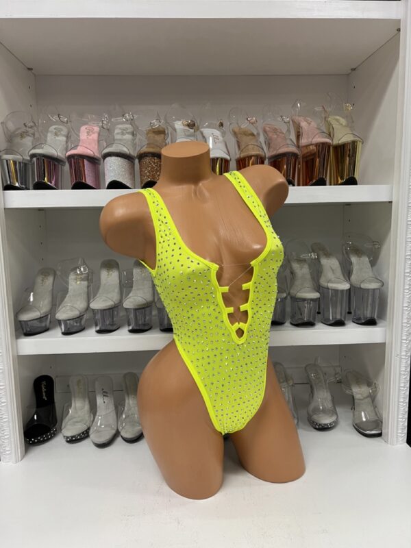 Sharon Solid Rhinestone Romper - Image 24