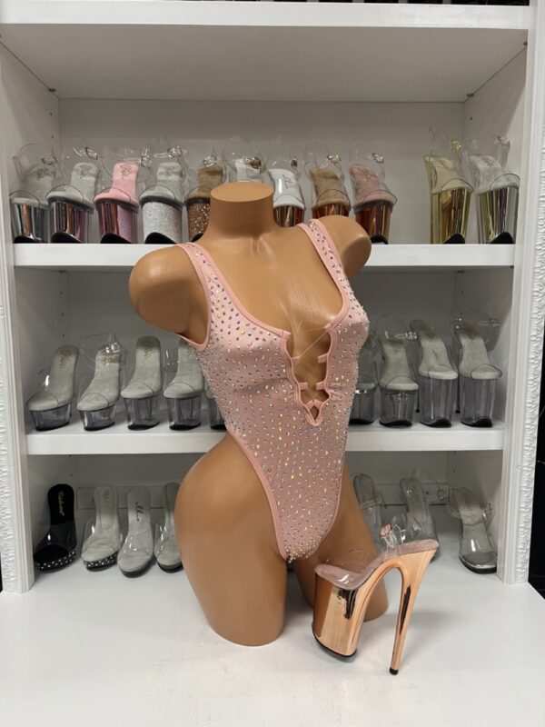 Sharon Solid Rhinestone Romper - Image 27